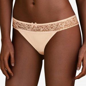 CHANTELLE Alto Thong In Golden Beige